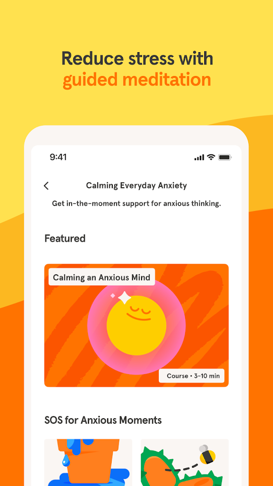 Catálogo de meditações do Headspace